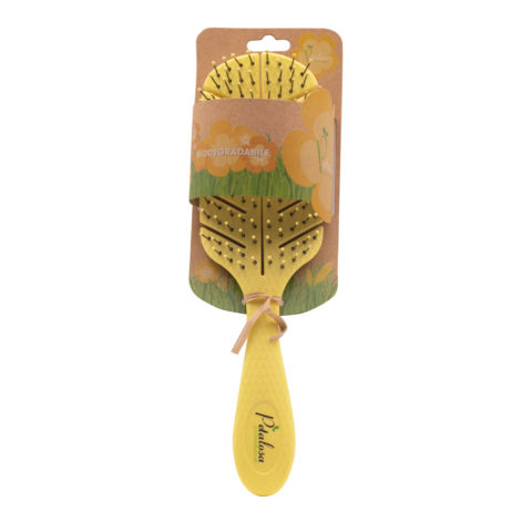 Brosse Démêlante Biodégradable  - couleur jaune