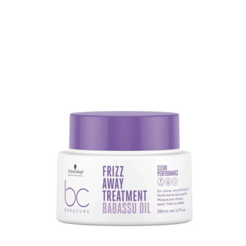 Schwarzkopf BC Bonacure Frizz Away Treatment 200ml - soin anti-frisottis intensif
