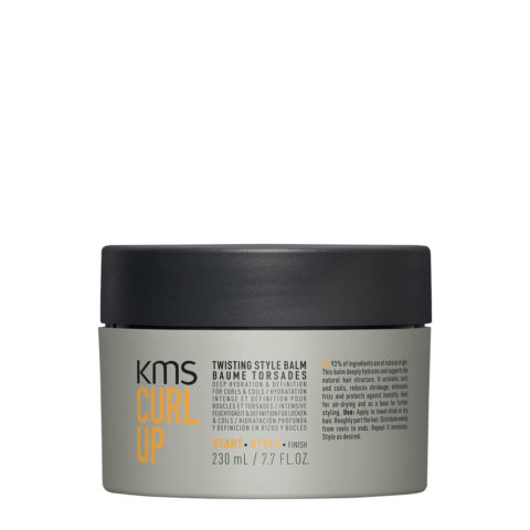 Kms Curl Up Twisting Style Balm 230ml - crème coiffante pour cheveux bouclés et afro