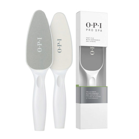 OPI Pro Spa Foot File With Disposable Grit Strips - lime pour pieds