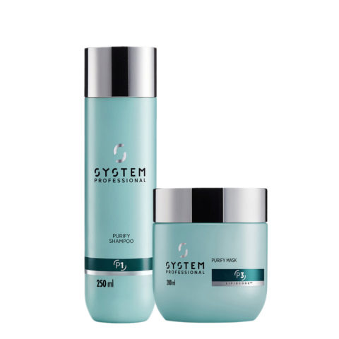 System Professional Purify Shampoo 250ml Mask 200ml