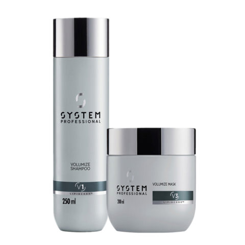 System Professional Volumize Shampoo 250ml Mask 200ml