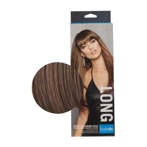 Hairdo  Extension Lisse Marron Clair Doré 2x51cm - extension de cheveux