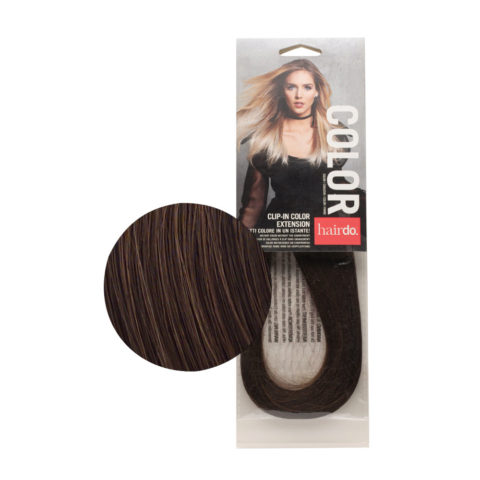 Hairdo Clip-In Color Extension Marron Cuivré Moyen 36cm - extension à clip