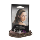 Hairdo 4 Braid Band R6 R8 R10 Brun Moyen / Châtain Doré Clair - bandeaux élastiques pour cheveux