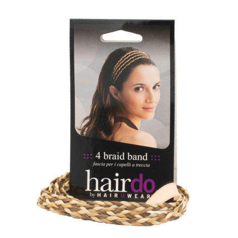 Hairdo 4 Braid Band Blond cendré / Châtain clair - bandeaux élastiques pour cheveux