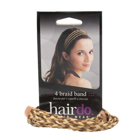 Hairdo 4 Braid Band Blond moyen/roux - bandeaux élastiques pour cheveux