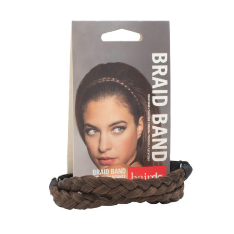 Hairdo Braid Band Marron Moyen / Cuivre - bandeau pour cheveux tressé 