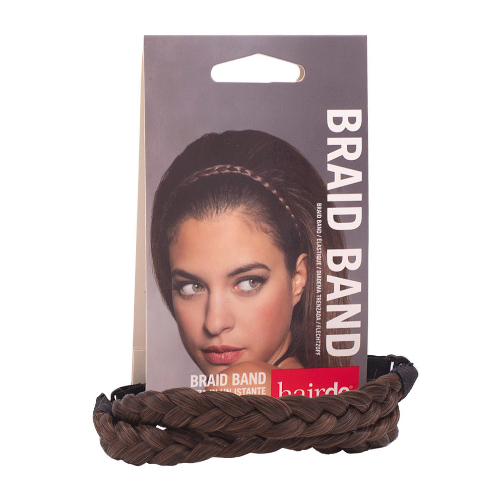 Hairdo Braid Band Brun clair - bandeau pour cheveux tressé 