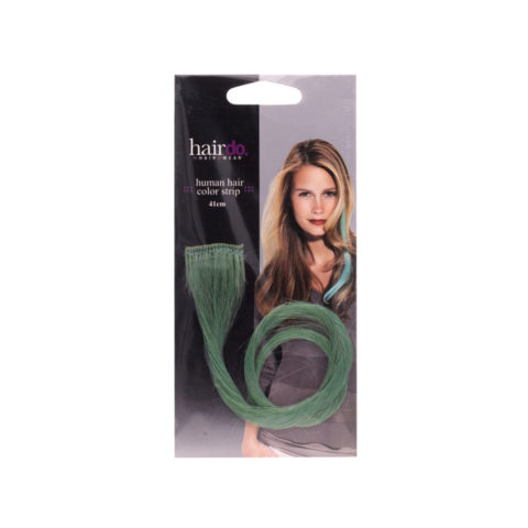 Hairdo Color Strip Vert d'eau 3x41cm - extension cheveux colorée