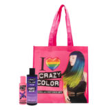 Crazy Color Hot Purple no 62, 100ml Shampoo Purple 250ml + Shopper cadeau
