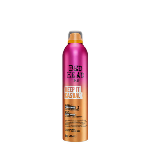 Bed Head Keep It Casual Flexible Hold Hairspray 400ml - laque légère  tenue forte