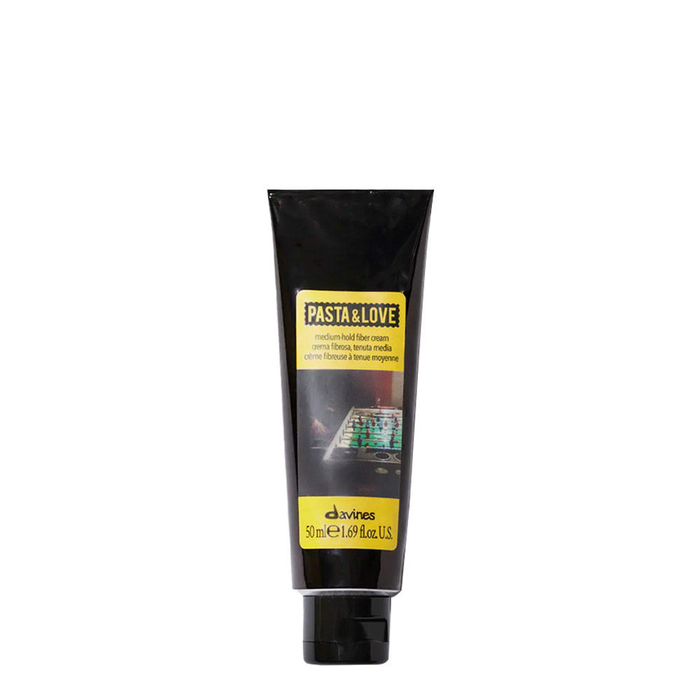 Davines Pasta & Love Medium Hold Fiber Cream 50ml - crème fibreuse tenue moyenne
