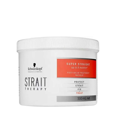 Schwarzkopf Strait Therapy Post Balm Treatment Masque 500ml - soin après lissage