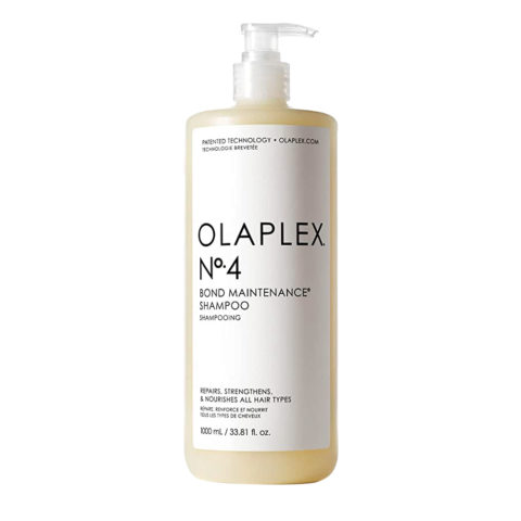 Olaplex N° 4 Bond Maintenance Shampoo 1000ml - shampooing restructurant pour cheveux abîmés