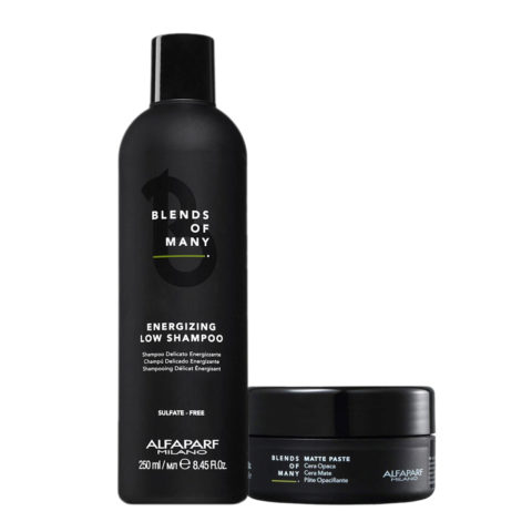 Blends Of Many Energizing Low Shampoo 250ml Matte Paste 75ml