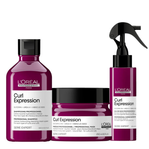 Curl Expression Shampoo 300ml Masque 250ml Reviver Spray 190ml