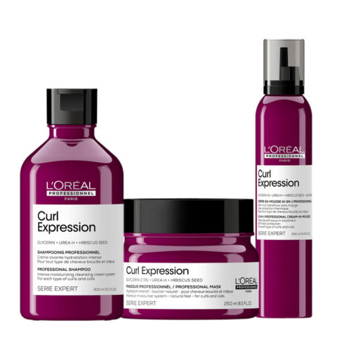 L'Oréal Professionnel Curl Expression Shampoo 300ml Masque 250ml Mousse 10in1 250ml