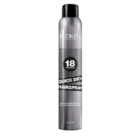 Redken Quick Dry Hairspray 400ml - laque fixation instantanée