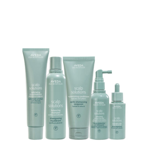 Scalp Solutions Treatment 150ml Shampoo 200ml Conditioner 200ml Protective Mist 100ml Overnight Serum 50ml