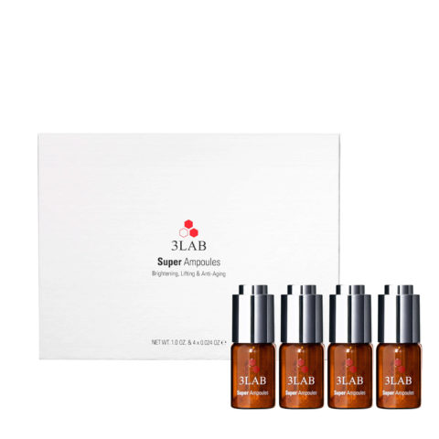 3Lab Super Ampoules 4x30ml - ensemble d'ampoules anti-âge