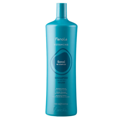 Fanola Vitamins Sensi Be Complex Shampoo 1000ml - shampooing pour cuir chevelu sensible