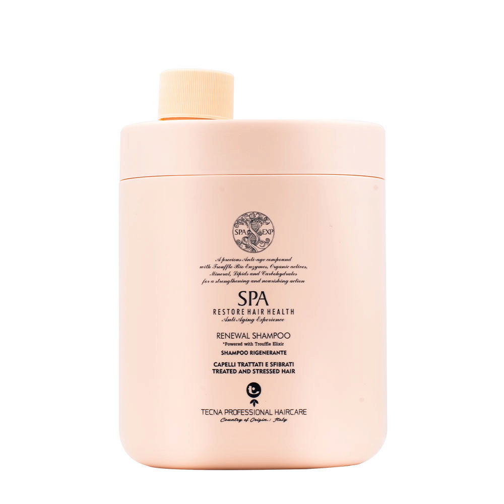 Tecna SPA Renewal Shampoo 1000ml - shampooing régénérant pour cheveux traités