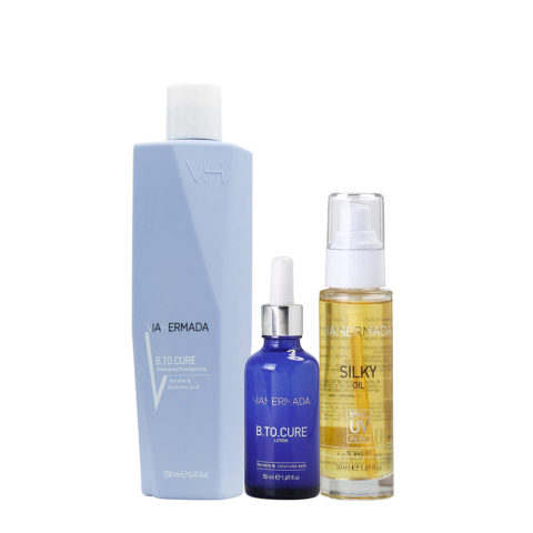 B.to.cure Shampoo 250ml Lotion 50ml Silky Oil 50ml