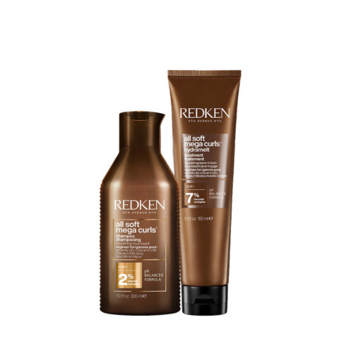 Redken All Soft Mega Curls Shampoo 300ml Hydramelt 150ml