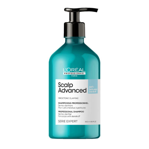 L'Oreal Professionnel Paris Scalp Advanced Anti-Dandruff Shampoo 500ml - shampooing antipelliculaire