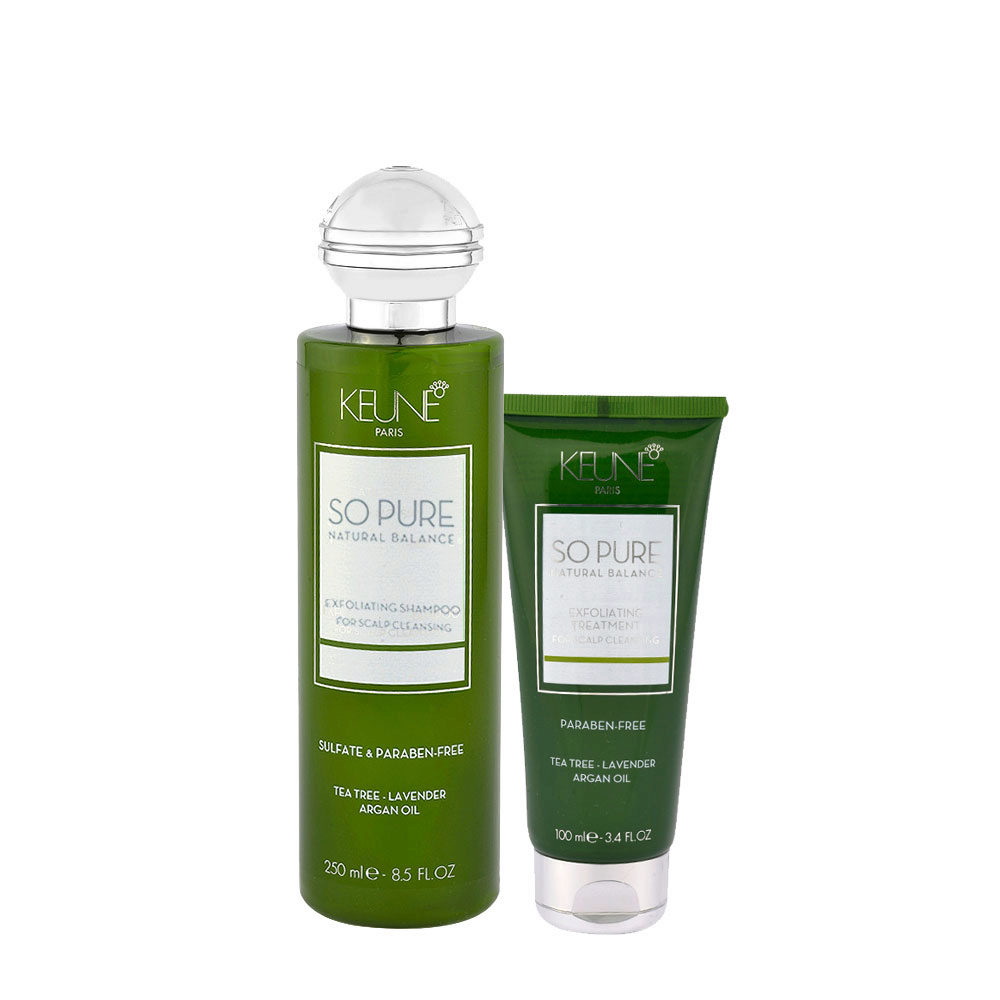 Keune So Pure Exfoliating Shampoo 250ml Treatment | Hair