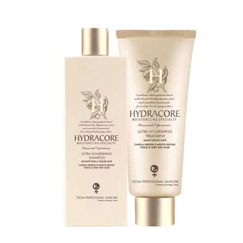 Tecna Hydracore Ultra Nourishing Shampoo 250ml Treatment 200ml