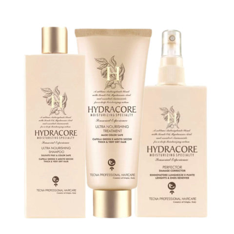 Hydracore Ultra Nourishing Shampoo 250ml Treatment 200ml Perfector 200ml