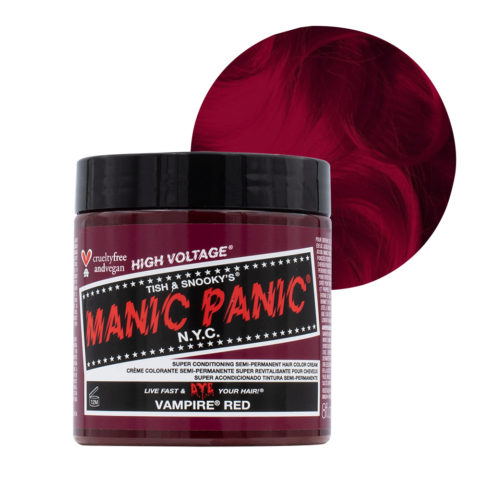 Manic Panic Classic Hig Voltage Vampire Red 237ml - Crème colorante semi-permanente