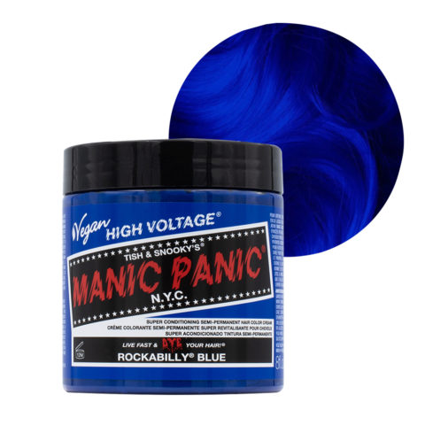 Classic High Voltage Rockabilly Blue 237ml - Crème colorante semi-permanente