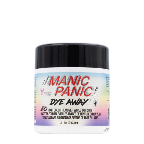 Manic Panic Dye Away Wipe 50pz - lingettes détachantes