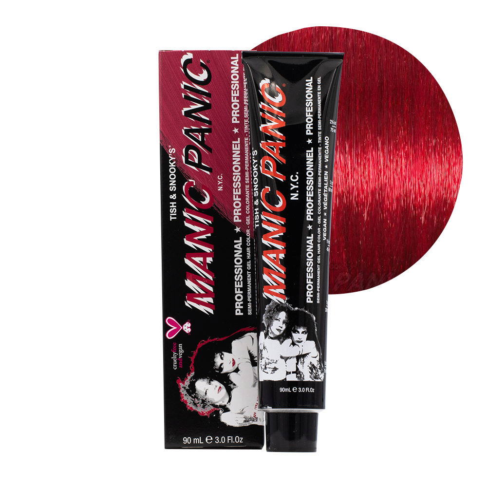 Manic Panic Professional Gel Color Red Velvet 90ml - couleur semi-permanente