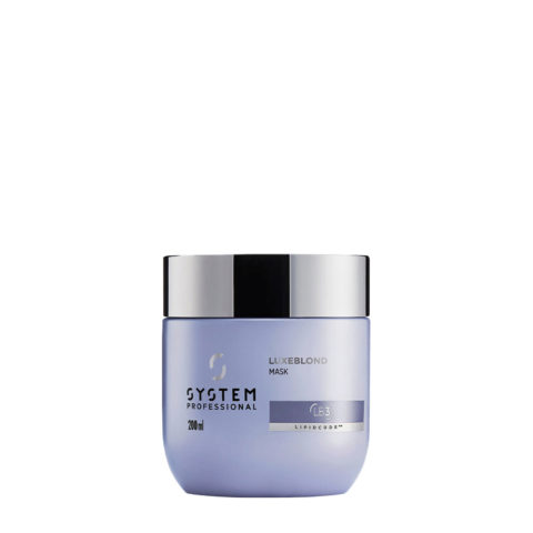 System Professional LuxeBlond Mask 200ml - masque pour cheveux blonds