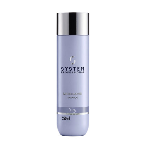 System Professional LuxeBlond Shampoo 250ml - shampooing pour cheveux blonds