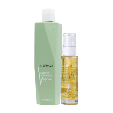 Purifyng Shampoo 250ml Silky Oil 50ml