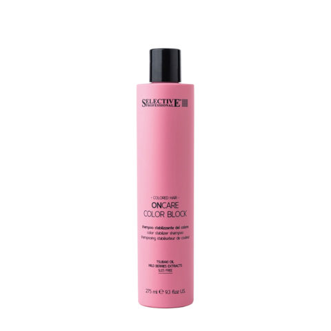 Selective Professional On Care Color Block Shampoo 275ml - shampooing stabilisateur de couleur