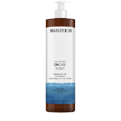 Selective Professional Scalp Skin Shampoo 950ml - shampooing purifiant pour le cuir chevelu