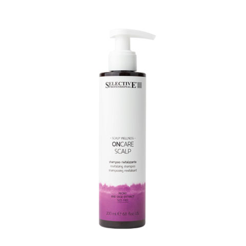 Selective Professional On Care Scalp Revitalizing Shampoo 200ml - shampooing revitalisant pour cheveux fragiles