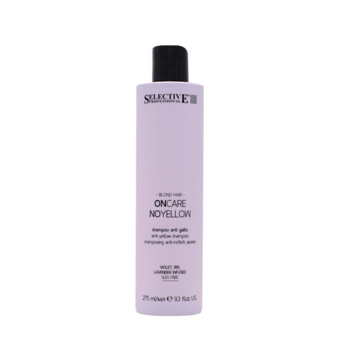 Selective Professional On Care No Yellow Shampoo 275ml - shampooing anti-jaune