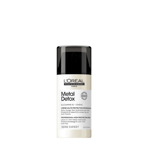 L'Oréal Professionnel Paris Serie Expert Metal Detox Leave-in 100ml - crème protectrice avec filtre UV