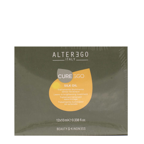 Alterego CuerEgo Silk Oil Illuminating Lotion 12x10ml - soin illuminateur sans rinçage