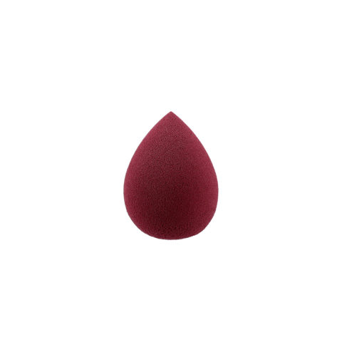 Make Up Burgundy Raindrop Medium Sponge - éponge de maquillage moyenne en forme de goutte 