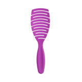 Ilū Easy Detangling Hair Brush Purple - brosse démêlante