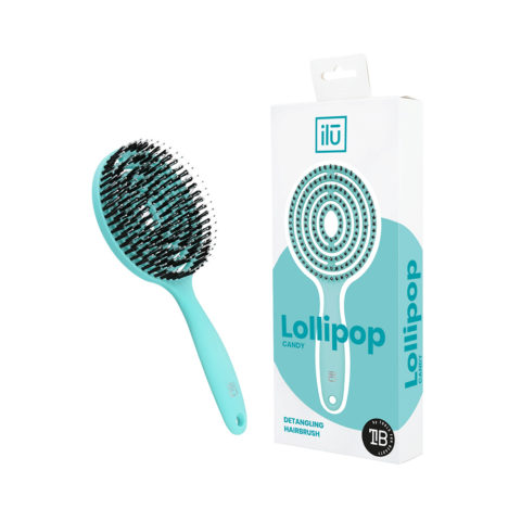 Ilū Lollipop Hair Brush Ocean - brosse démêlante