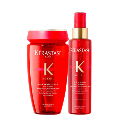 Kerastase Soleil Shampoo Apres Soleil 250ml Huile Sirène 150ml